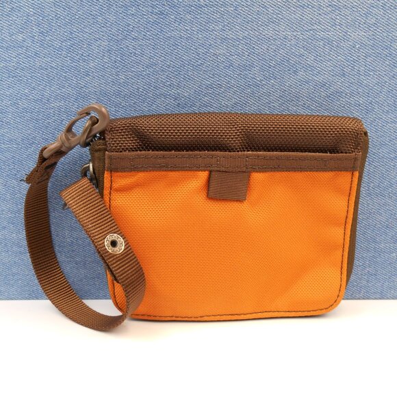 OVERLAND EQUIPMENT SMALL GO WALLET ORANGE/PAPAYA AND BROWN - Picture 2 of 9